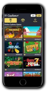Cashmo Online Casino screenshot