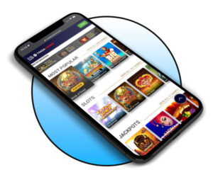 Trada Casino mobile screen
